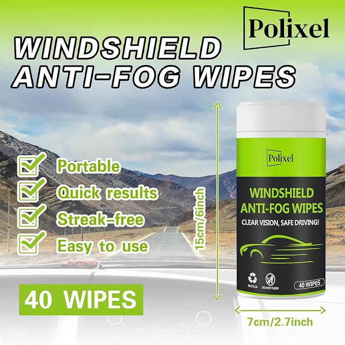 Glass Anti-Fog Wipes - Image 3