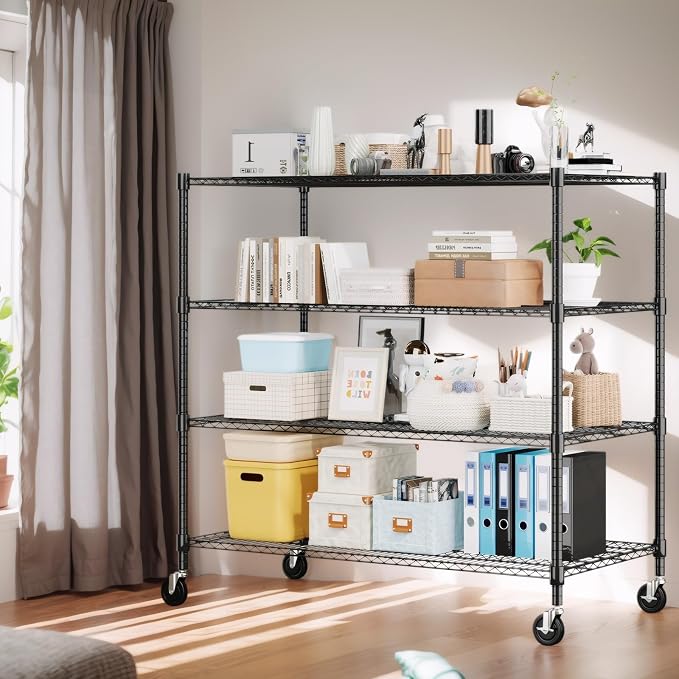 Himimi 4 Tier Wire Shelving