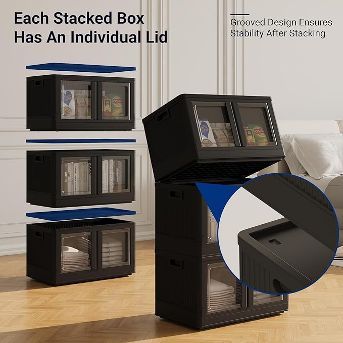 FLEXIMOUNTS 228 QT Stackable Storage Bins - Image 5