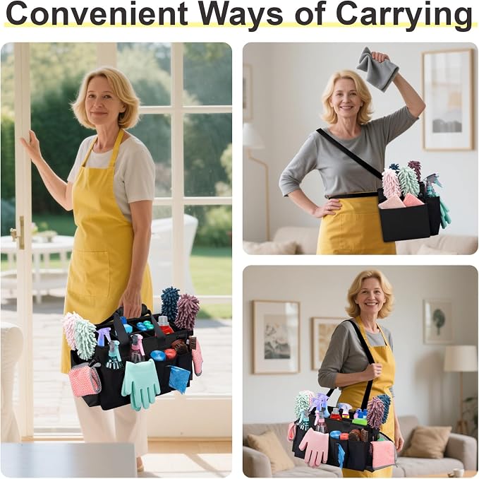 Wearable Large Cleaning Caddy Bag - Image 7