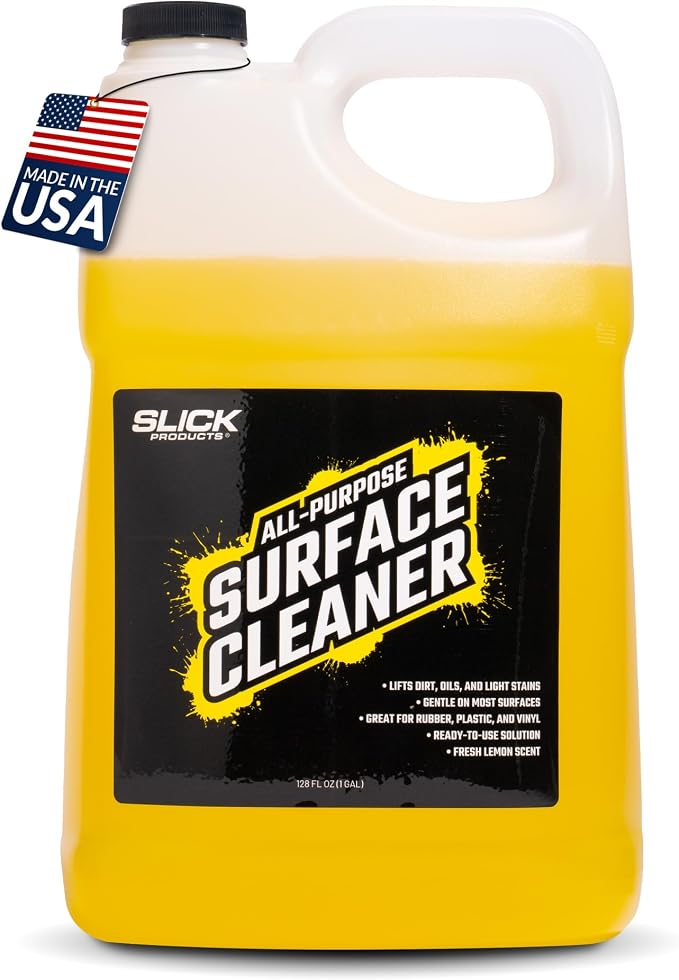 Slick Products All-Purpose Surface Cleaner – Heavy-Duty Interior & Exterior Car by SlickProducts