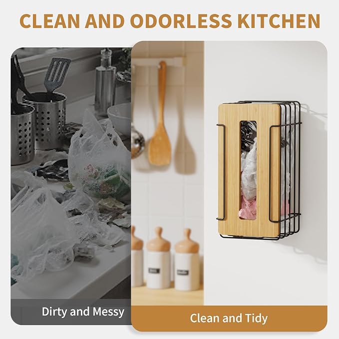 2 Pack Grocery Bag Holder for Plastic Bags - Image 4