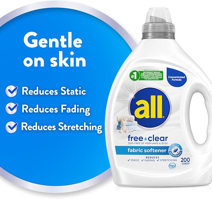 all free clear, Liquid Fabric Softener - Image 3