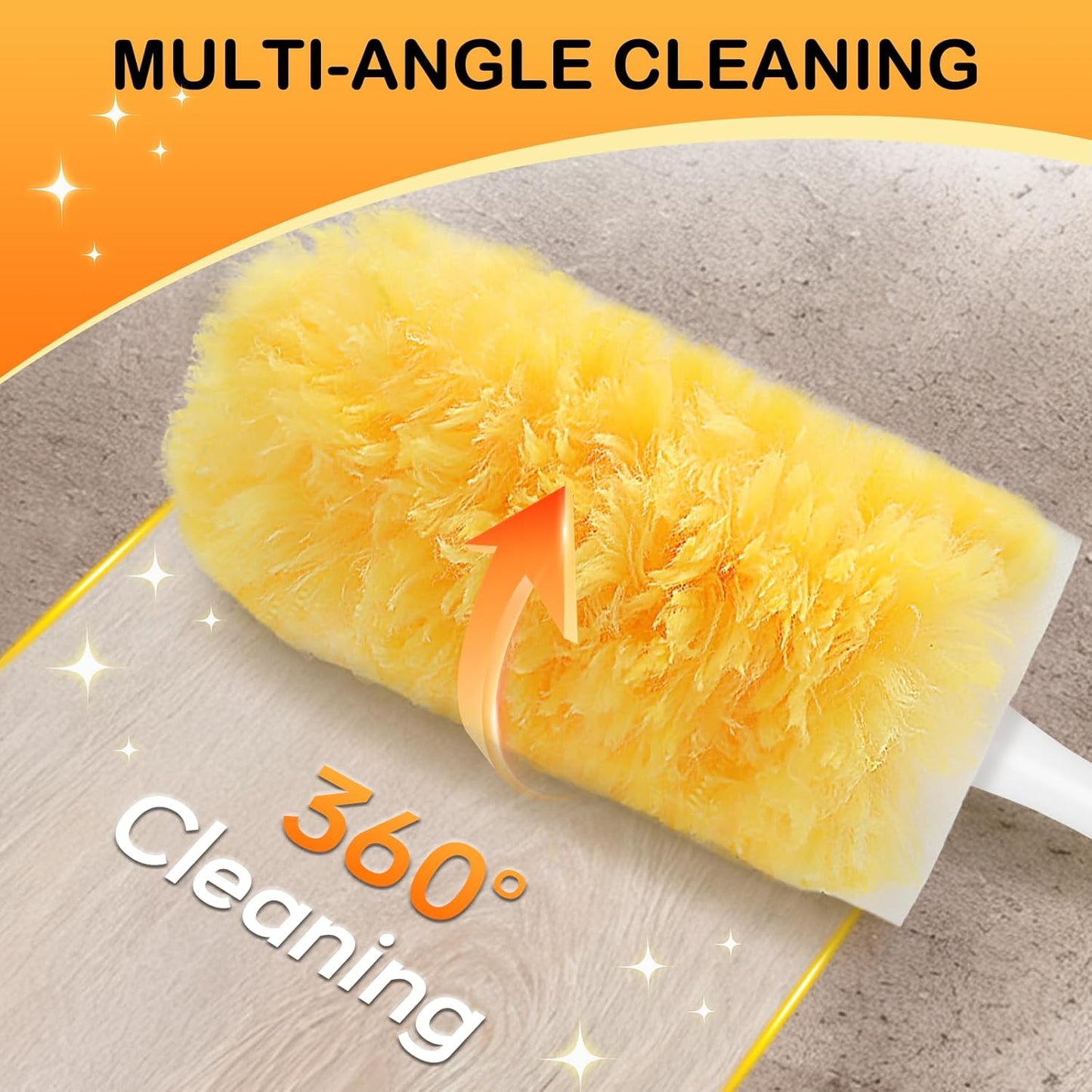 SetSail 30 Count Duster Refills for Swiffer Duster with 1 Handle Dusters for Cleaning Disposable Duster Refill Multi Surface 360 Duster Cleaner Kit for Ceiling Fan, Blind, Furniture