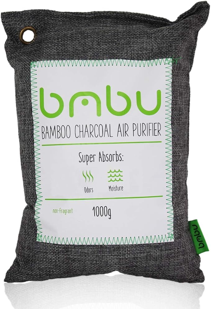 1000g Large Bamboo Charcoal Air Purifier Bag by bmbu