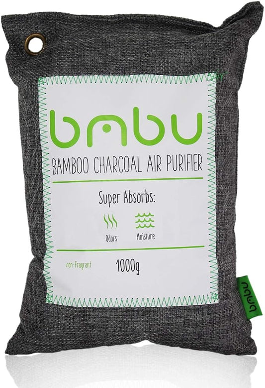 1000g Large Bamboo Charcoal Air Purifier Bag by bmbu