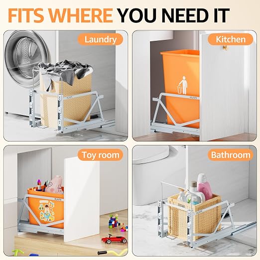 Pull Out Trash Can Under Cabinet Kit - Image 9