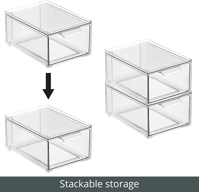Clarity Pantry Stacking Drawer 8 x 6 x 4 M8 - Image 5