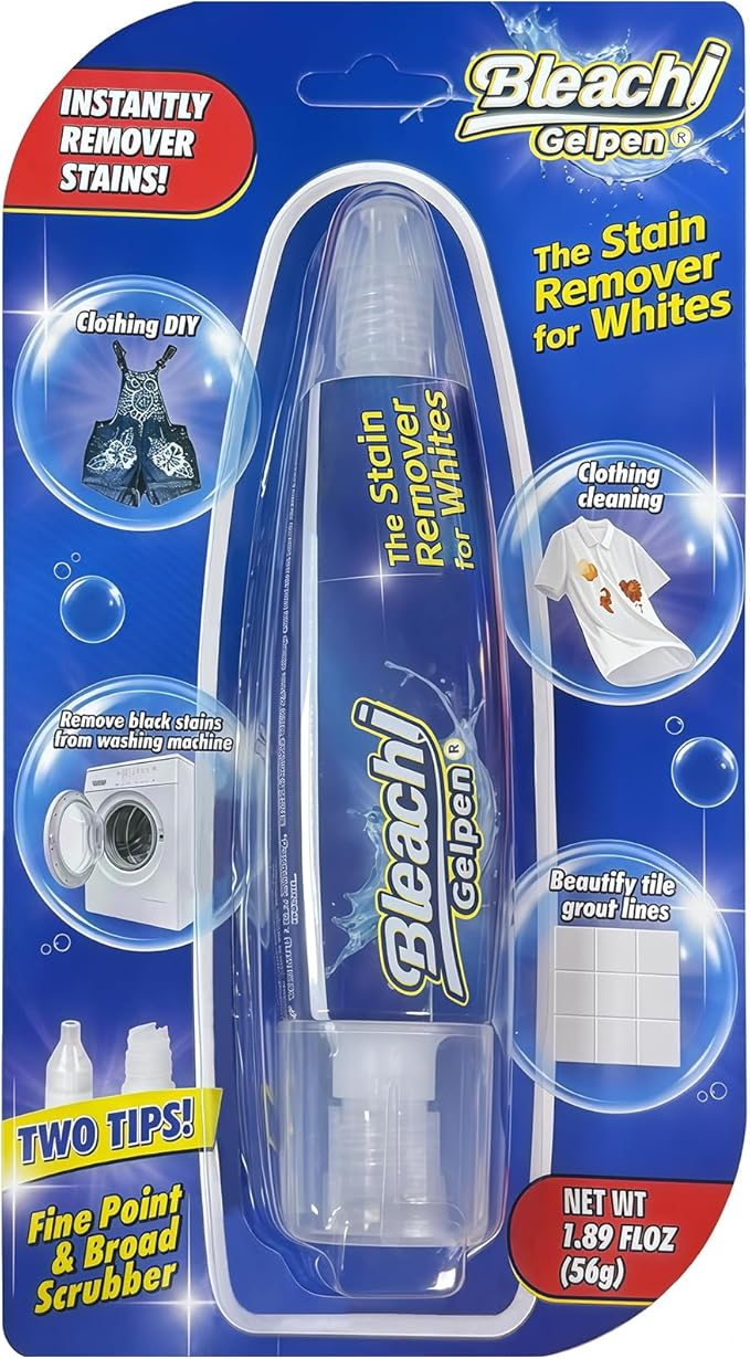 Bleach Pen For Clothing, Bleach Pen, Stain Remover Pen, Clothing Bleached DIY by Unknown