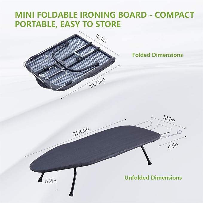 Foldable Table Top Ironing Board - Image 2