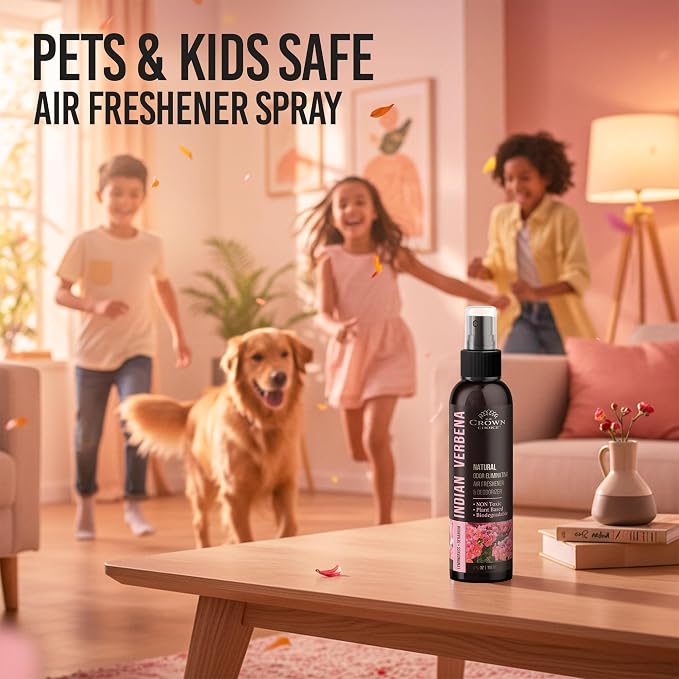 Natural Air Freshener Spray—Geranium & Lemongrass Odor Eliminator—Non-Toxic - Image 6