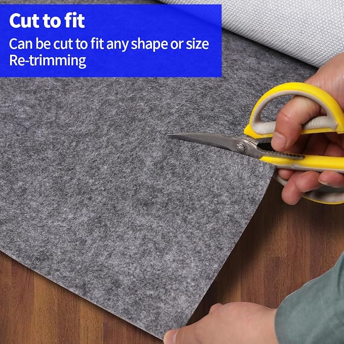 100% Waterproof Non-Slip Rug Pad 10x14 ft - Image 4