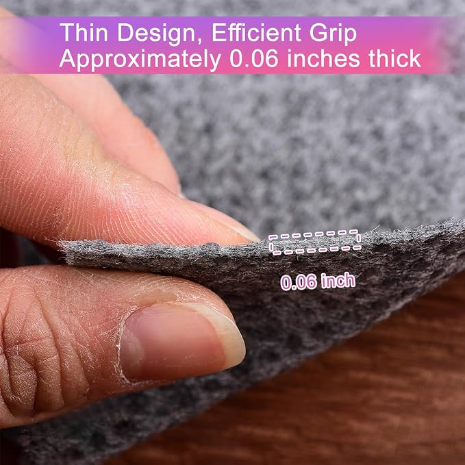 Ultra Strong Anti-Slip Thin Rug Felt Pad, Non Slip Grip Pads, Keep Your Rugs in - Image 4