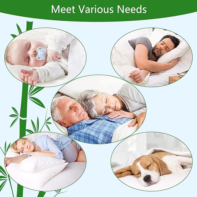 GOONIK Queen Mattress Protector, Breathable Bamboo Viscose Waterproof Queen - Image 6