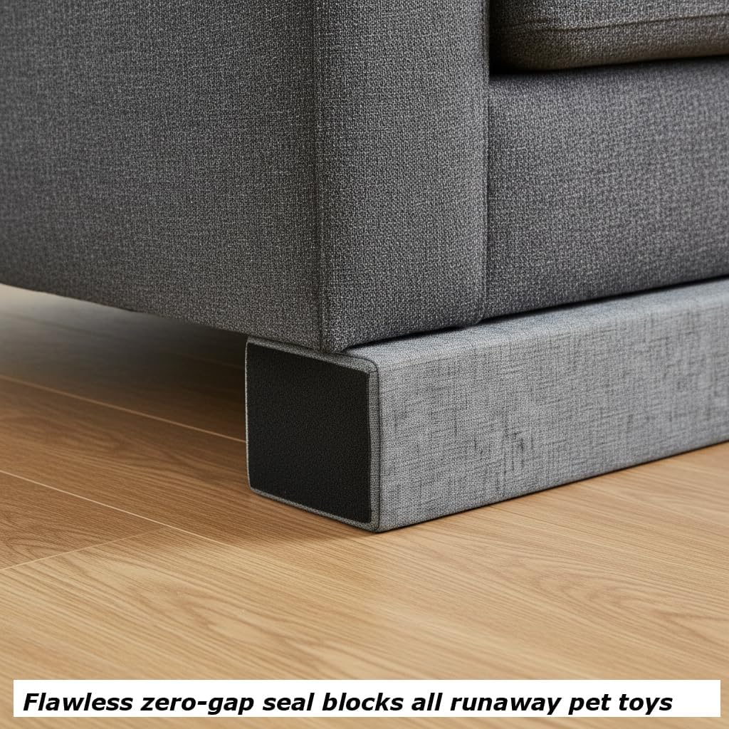 Star Brand Under Sofa Blocker, High-Density Foam Gap Bumper for Furniture, Heavy-Duty Couch Underneath Filler, Modular Sectional Sofa Accessory