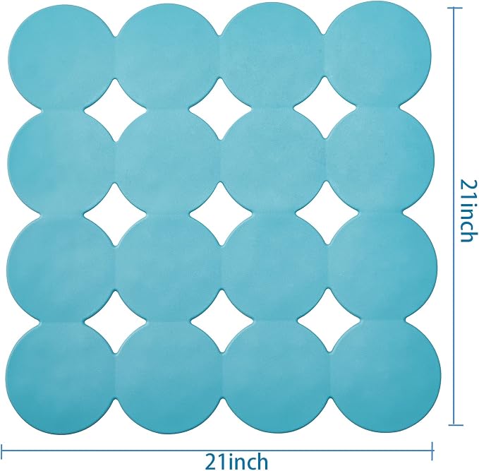 Square Shower Mat Nonslip - Image 2