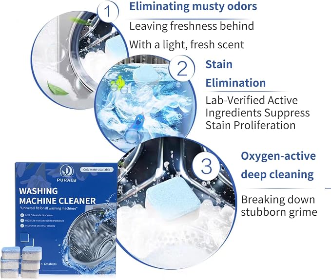 Washing Machine Cleaner Tablets - Image 4