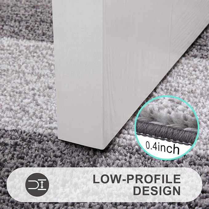 Kitinjoy Indoor Outdoor Door Mat, 40x32 Non-Slip Absorbent Dirt Trapper - Image 4