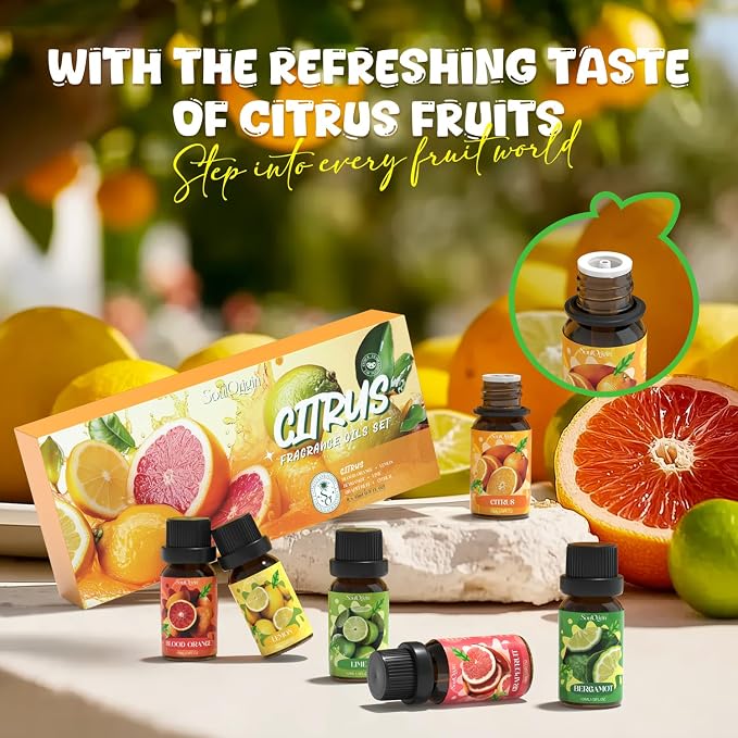 Citrus Essential Oils Set, Fragrance Oil Set - Image 4