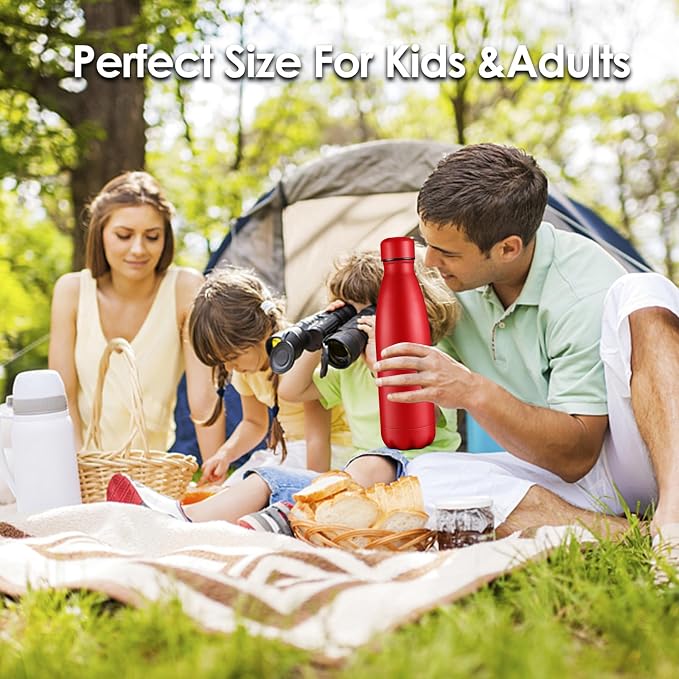 25oz Cola-Bottle Shaped Stainless Steel Leak-proof Water Bottle, Double Wall - Image 7