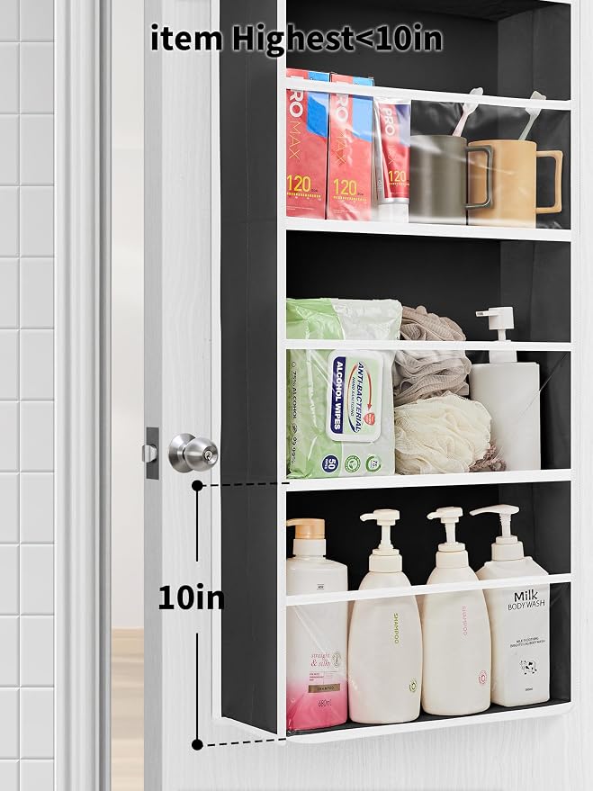 JARLINK 2 Pack Toy Stuffed Animal Storage, Over The Door Organizer W/Clear View - Image 4
