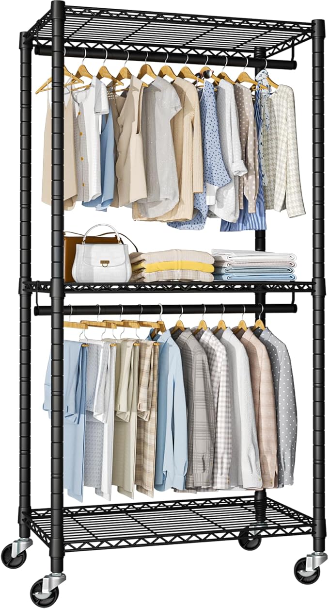FUTASSI Heavy-Duty Portable Closet, Carbon Steel by FUTASSI