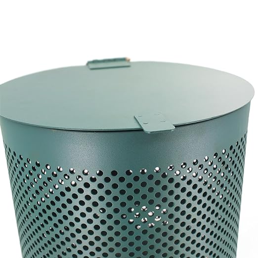 ZERO WASTE USA - Round Outdoor 10 Gallon Dog Waste Station Waste Can - Image 2