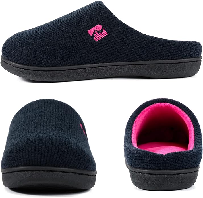 RockDove Women's Original Two-Tone Memory Foam Slipper - Image 3