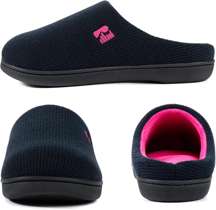 RockDove Women's Original Two-Tone Memory Foam Slipper - Image 3