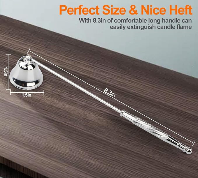 GOSGOONE Candle Snuffer, Elegant Candle Extinguisher - Image 2