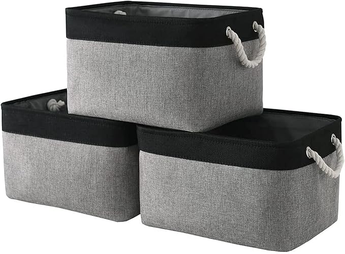 Organization and Storage Bins for Shelves by Sacyic