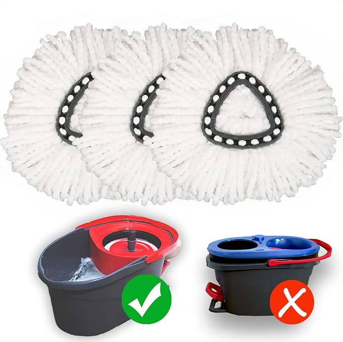 Mop Replace Head Mop Refills Compatible by homsis