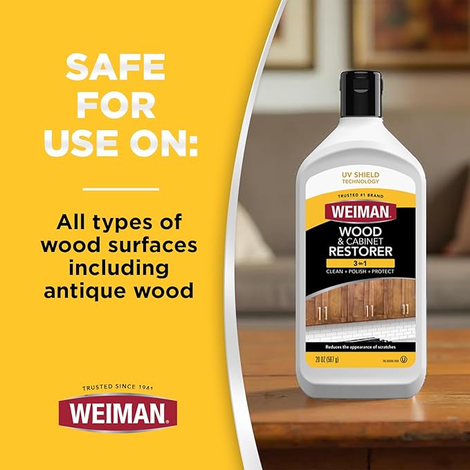 Weiman Wood and Cabinet Restorer 3-In-1 Bundle - Image 7