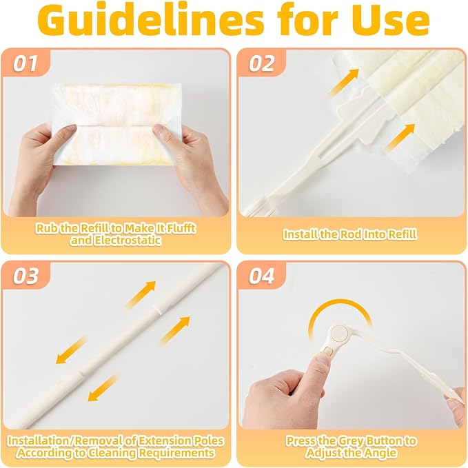 52 Count Disposable Duster Refills - Image 3