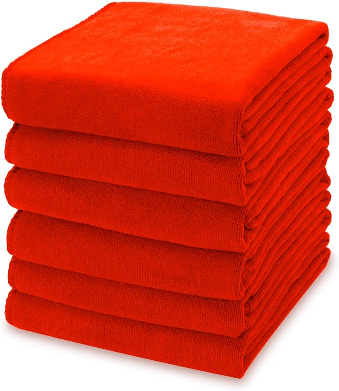 kimteny 13x28 Inches Kitchen Cloth Dish Towels, 400 GSM Premium Dishcloths by kimteny