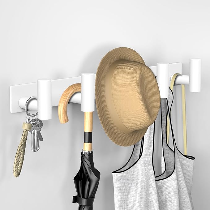 VAEHOLD Hat and Coat Wall Mount Rack - Image 3