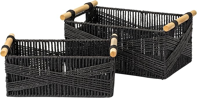 LA JOLIE MUSE Wicker Storage Baskets by LaJol%C3%ADeMuse