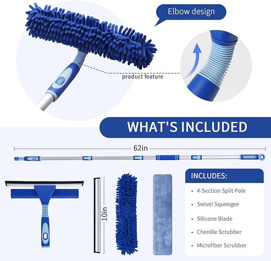 LOMIDA Professional Window Squeegee Kit - Image 2