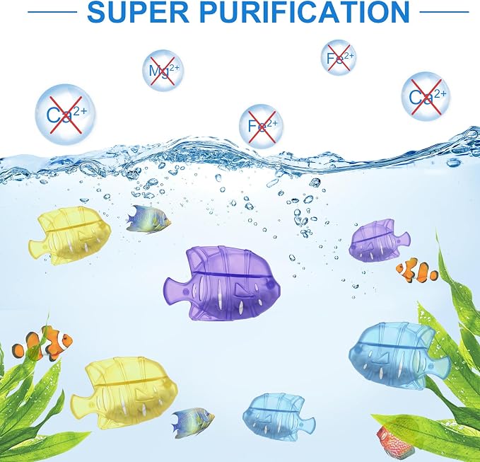 10PC Humidifier Cleaner Fish Universal Humidifier Tank Cleaner Works in All - Image 3