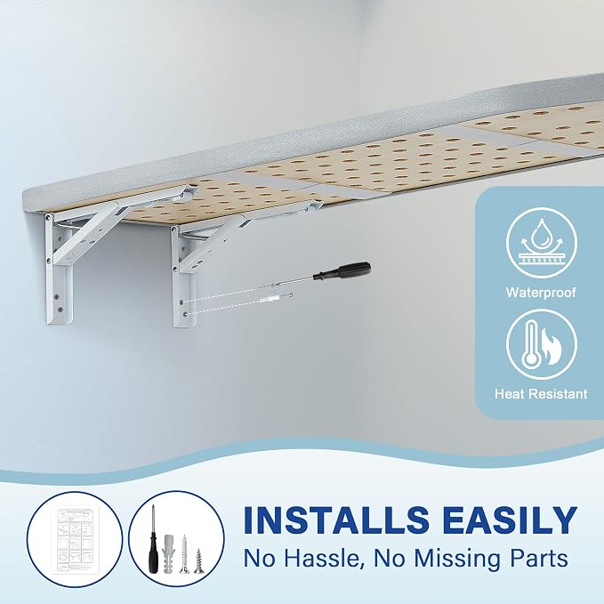 Wall Mounted Ironing Board - Image 4