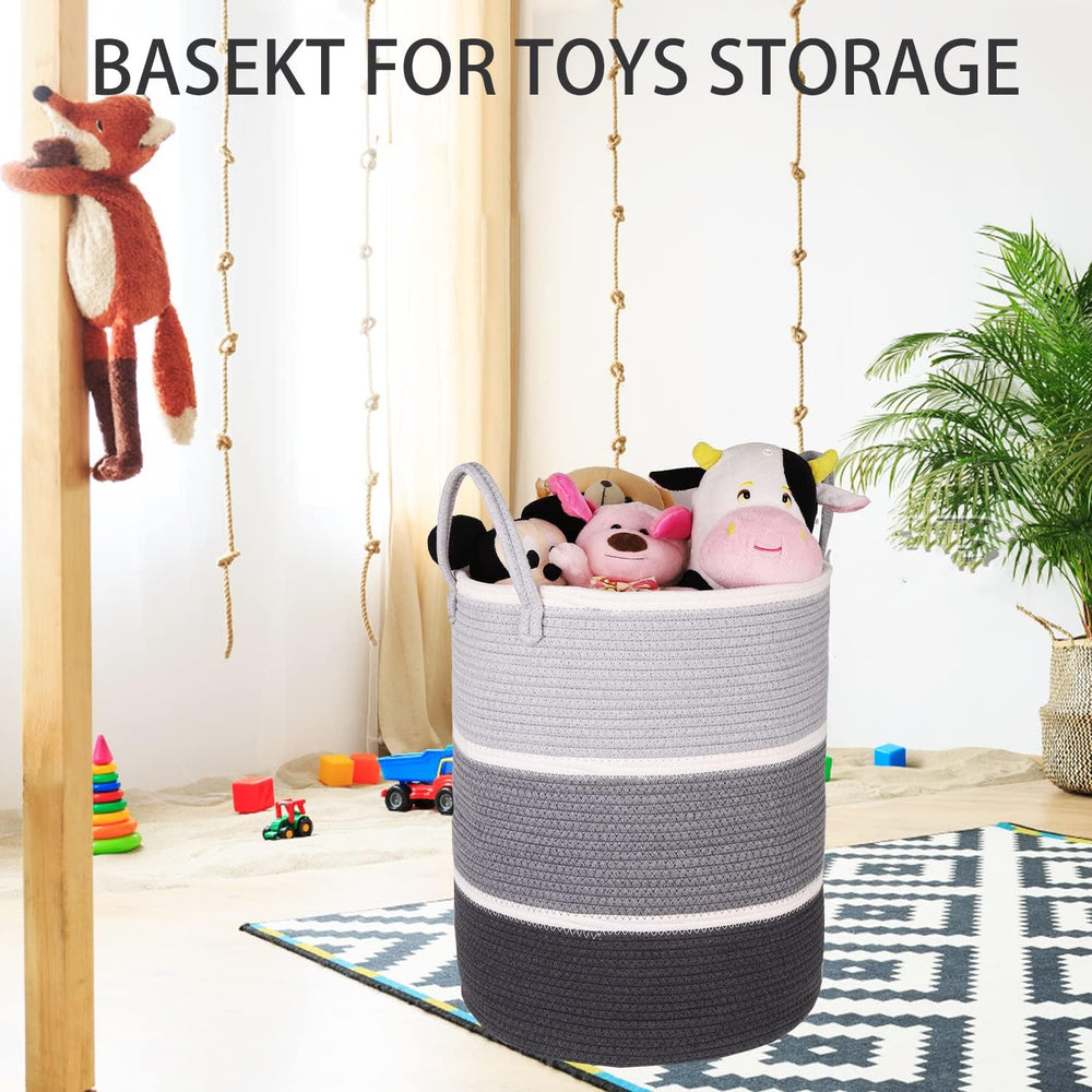 Durable Cotton Cloth bags for stacking and storing diapers and blankets,Pillo...
