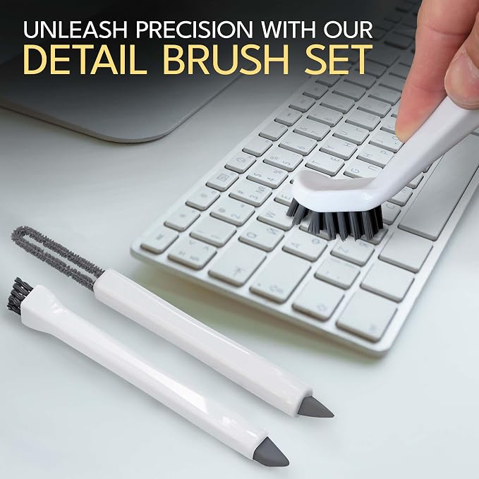 Small Cleaning Brush Set 3pcs—Crevice Brushes - Image 8