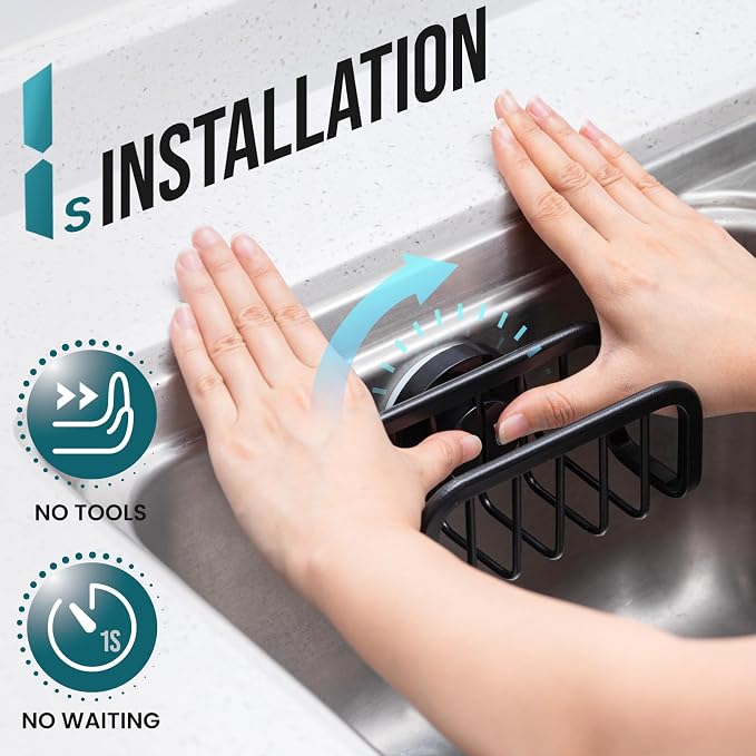 TAILI Sponge Holder for Kitchen Sink - Image 2