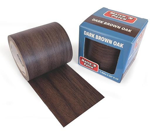 MATCH 'N PATCH Realistic Wood Grain Repair Tape by MatchNPatch