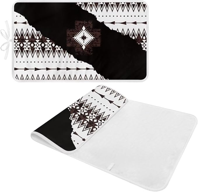 Aztec Print Ironing Mat Portable Ironing Pad Blanket - Image 2