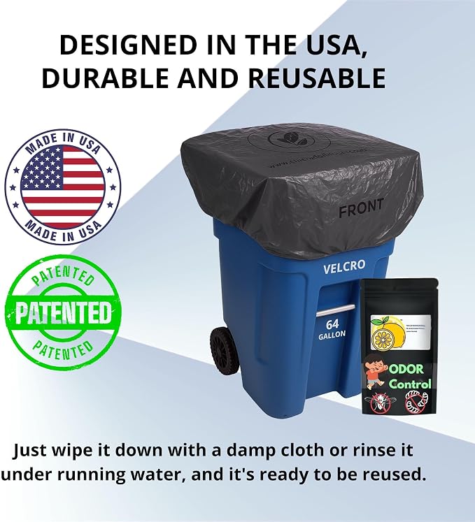 Trash Can Cover Odor Control - Image 3