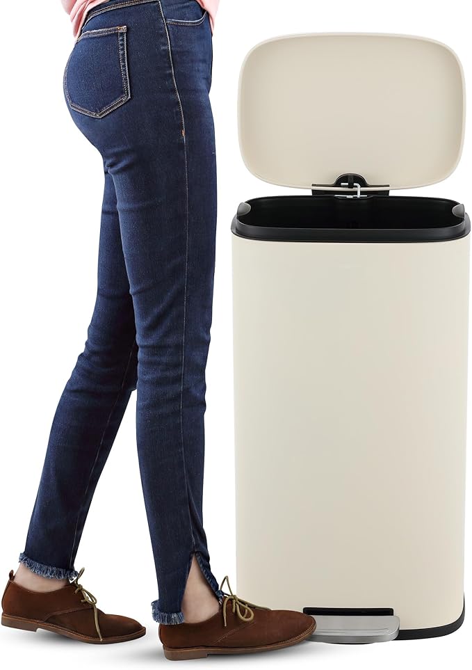 happimess HPM1006F Connor Rectangular 13-Gallon Trash Can - Image 6