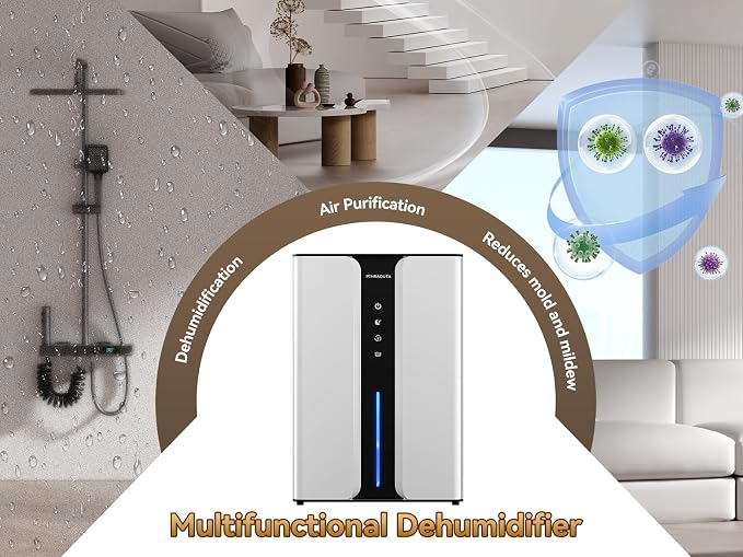 95oz Home Dehumidifier, Quiet dehumidifier - Image 3