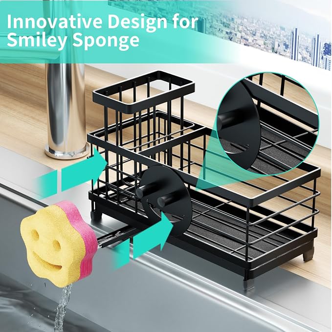 HapiRm Sponge Holder for Kitchen Sink - Image 2