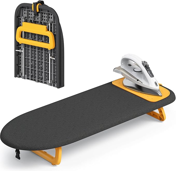 KINGBOARD Tabletop Ironing Board, Small Ironing Board by KINGBOARD